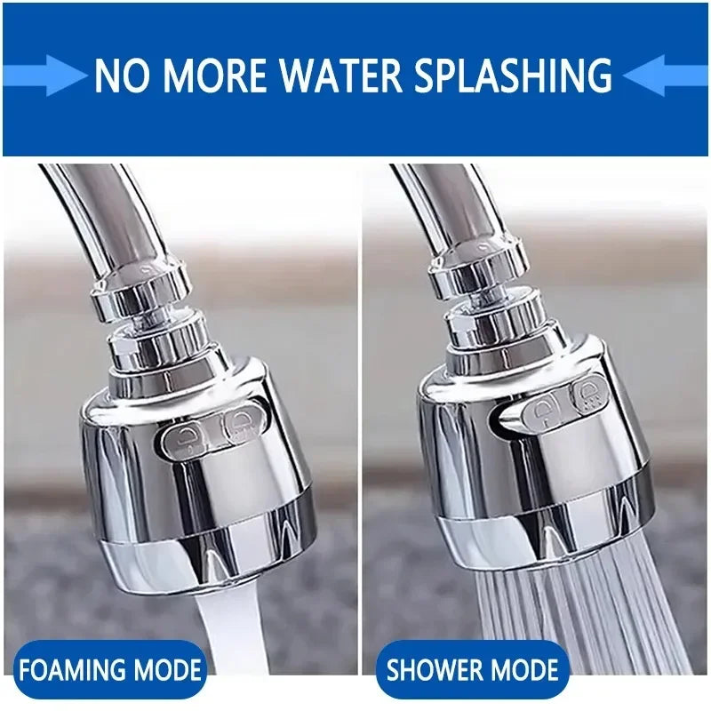 2 Modes Rotatable Water-Saving Kitchen Faucet Extender