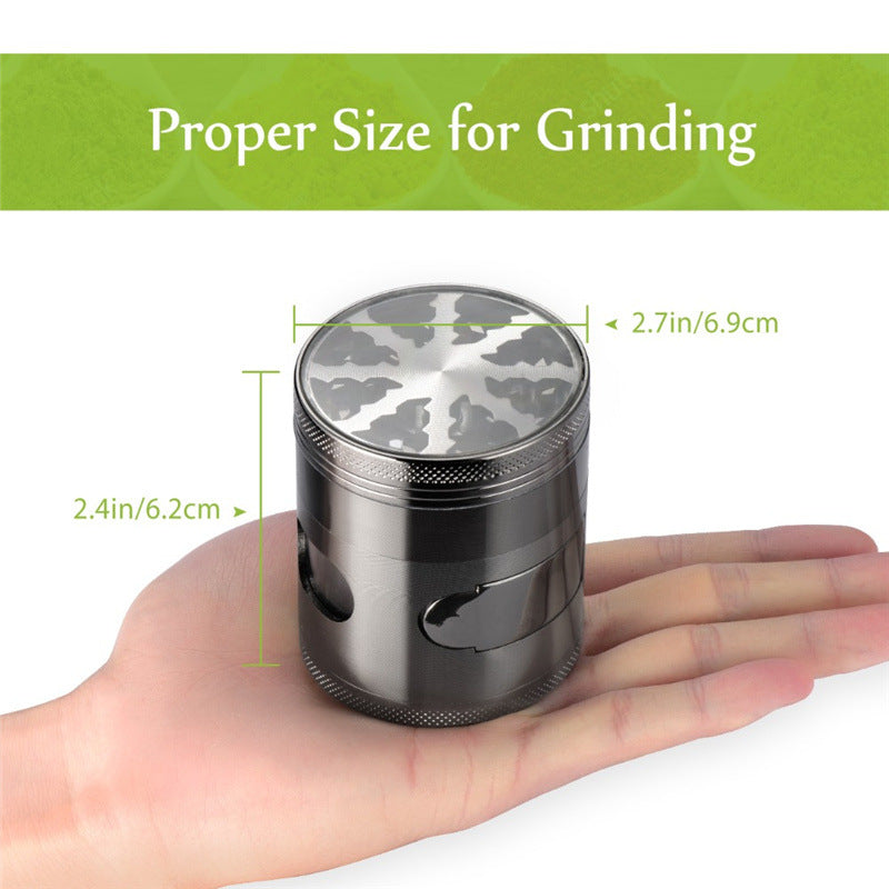 Metal Herb Grinders Crusher 60mm Diameter Multifunctional Grinder Herb Grinders